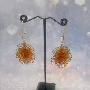 boucles d'oreilles "poppy"